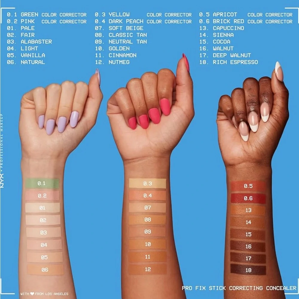 NYX Pro Fix Stick Correcting Concealer -Golden, NEW